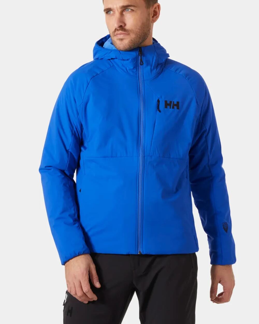NWOT Helly Hansen Men's Odin Stretch Hood Insulator 2.0 Cobalt Blue XL